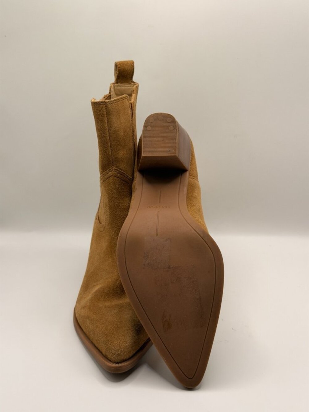 Dolce Vita Women Slim Chelsea Pointed Toe Bootie Sz 7.5 - Picture 7 of 8